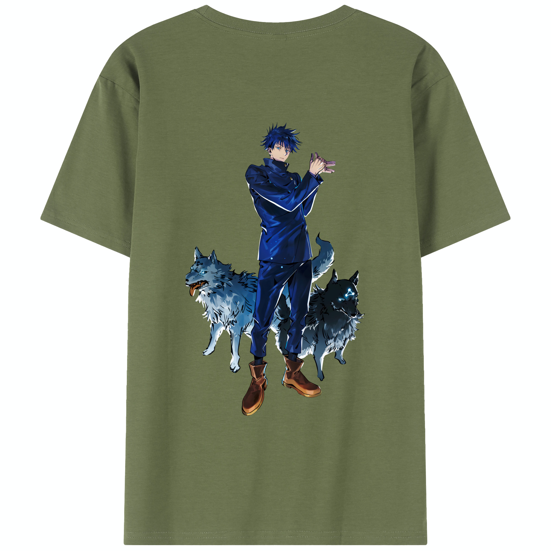 （画像用） 呪術廻戦 Jujutsu Kaisen 綿100％半袖Tシャツ（背面プリント）